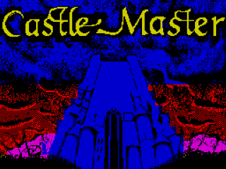 Castle Master title screen for ZX Spectrum